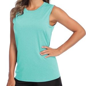 COOrun Women's Sleeveless Athletic Shirts Lightweight Sports tank